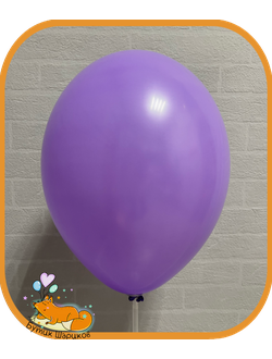 Шарики под потолок сиреневого цвета