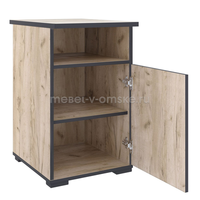 Тумба офисная с дверью Гермес Лофт