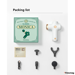 Фасциальный массажер для тела Xiaomi Yesoul Monica Massage Gun MG11 Зеленый