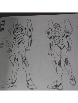 Оригинальный Арт Бук Neon Genesis Evangelion - Artworks Book 2015 Edition (Евангелион заметки аниматоров)