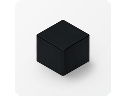 П-профиль 10х10 мм. из нержавеющей стали NEEXY PVS97-18 BBL Черный браш блестящий 2.7м.