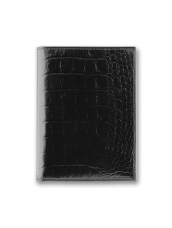 Бумажник водителя QOPER Drive bifold black croco