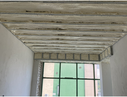 Утепление потолка пенополиуретаном