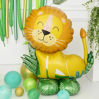 Шар 3D (34''/86 см) Фигура на подставке, Лев