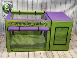 Каркасная палатка "Аквариум" (Полуторка) 70х55х55