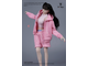 Женский спортивный костюм, набор из 3 предметов (розовый) - 1/6 - Cool street fashion sports style hooded sweater vest shorts three-piece suit  (SA023C) - SA Toys