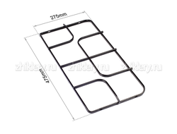 Решетка стола для плиты CEZARIS "ЦЕЗАРИС" (275x475)мм