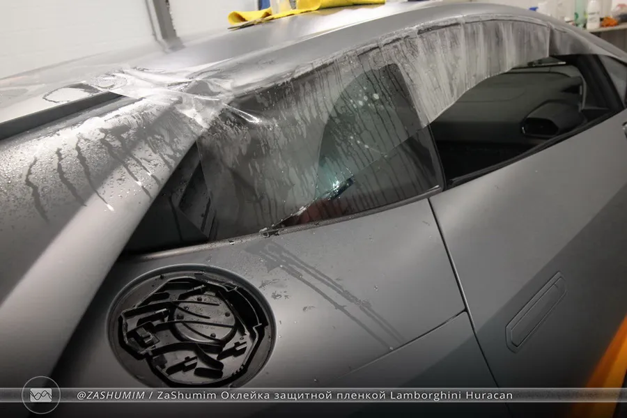 Оклейка защитной пленкой Lamborghini Huracan