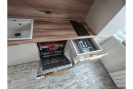 Кухня Кашемир с антрисолями