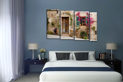 Модульная картина "Прогулка по Провансу"