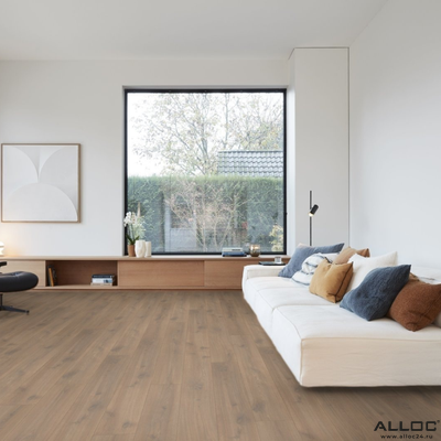 Декор ламината Alloc Original Дуб Индийский 04570 в интерьере комнаты