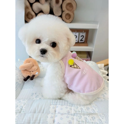 Майка Ice Cream для собак мелких пород и кошек, цвет Лаванда