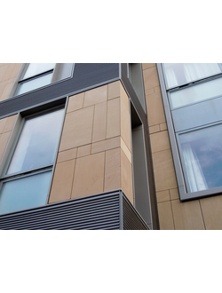 Фиброцементные панели с покрытием HPL