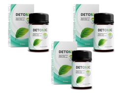 Detoxic biologically active dietary supplement (3 pieces)