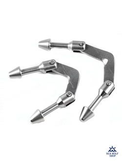 Зацеп MVD SMALL шарнирный нерж. (для мерных тяг)