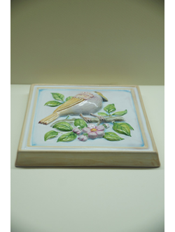 Воробей (панно)