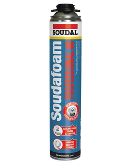 Пена монтажная профессиональная Soudal Соудафоам Профессионал 60 летняя, 750мл