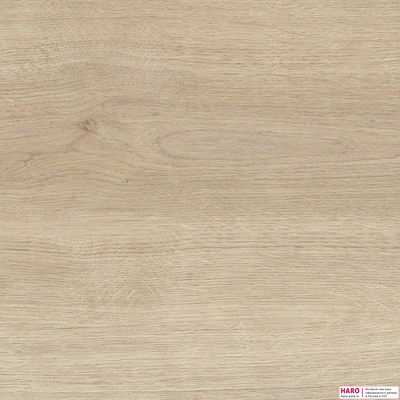Декор ламината Haro Дуб Элеганза Кремово-Белый 541584 структура
