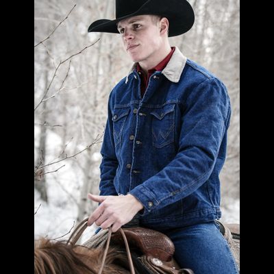Куртка Wrangler® Cowboy Cut® Blanket Lined Denim Jacket