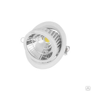 Светодиодный светильник ВАРТОН Downlight поворотный круглый 15° 190*146,6 мм 35W 4000K 1/6