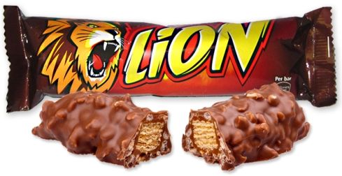 Купить LION- легенду 90-х! Шоколадный батончик с воздушным рисом ...