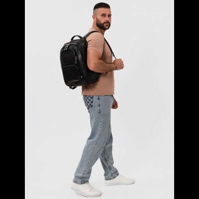 Кожаный рюкзак Rivarolo brown (арт. 3071-04)