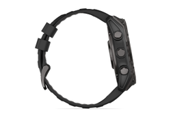 Умные часы Garmin Fenix 8 - 51 мм, AMOLED серый, черный силиконовый ремешок (010-02905-00)