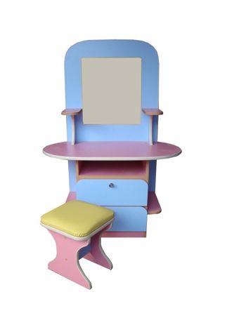 Уголок игровой парикмахерская «Марта» с пуфом, ЛДСП, 900*450*1280