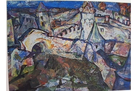«Старый город», конец 1960-х г., холст, масло 60х80