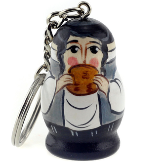 Брелок Еврей с хлебом