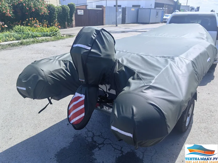 Тент на лодку пвх Хонда 395 