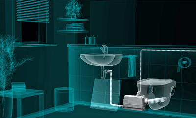 Канализационная насосная установка  Grundfos Sololift2 C-3