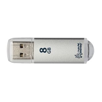 Флеш-память Smartbuy V-Cut, 8Gb, USB 2.0, серебряный, SB8GBVC-S