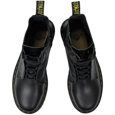 Dr Martens Sinclair Milled Smooth Leather Platform Black