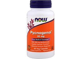 (NOW) Pycnogenol / 30 mg - (60 капс)
