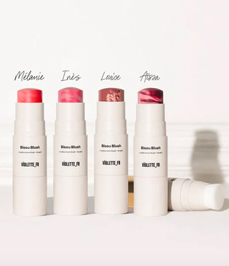 Violette Fr Matte Cream Blush + Brush - Кремовые румяна+кисть