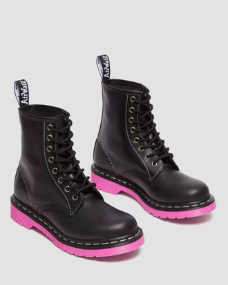 Dr. Martens 1460 Pink Sole Wanama Leather