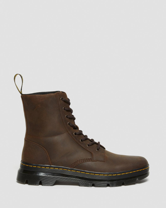 Ботинки Dr. Martens COMBS CRAZY HORSE LEATHER CASUAL BOOTS