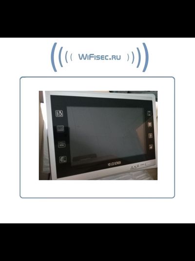 Комплект уличного WiFi/LAN видеонаблюдения, монитор 11" с DVR и 4 беспроводные видеокамеры, Full HD