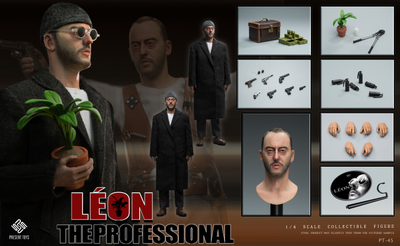 Леон (Жан Рено, The Professional) - Коллекционная ФИГУРКА 1/6 The Professional L?on (PT-sp45) - PRESENT TOYS