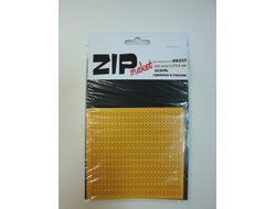 ZIPmaket: Лист сердцевидный осень, размер "M" (350 штук 2,2*4,4 мм)