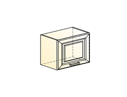 Кухонный Шкаф "АТЛАНТА" "ШКАФ НАВЕСНОЙ L500 Н360 (1 ДВ. ГЛ.)" (ЭМАЛЬ)