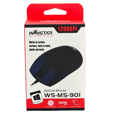 Мышь Winstar WS-MS-901 USB черная
