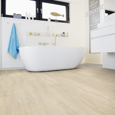 Виниловый пол Wineo 400 Wood XL Silence Oak Beige DB00124 клеевой