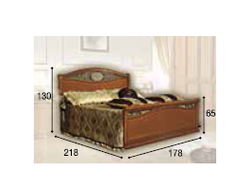 Кровать "ferro" с изножьем 160х200 см