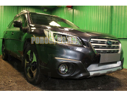 Защита радиатора Subaru Outback V 2015-2018 chrome