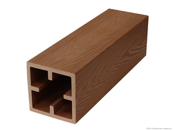 Столб NEXTWOOD 3D 120*120 мм Светло-коричневый