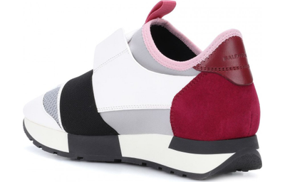 Balenciaga Rage (БАЛЕНСИАГА) бело-пурпурные женские (36-40)