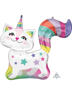 Кошка-Единорог 78х71 см