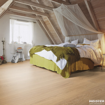 Паркетная доска Meister Дуб Натур Чистый 8906 в интерьере